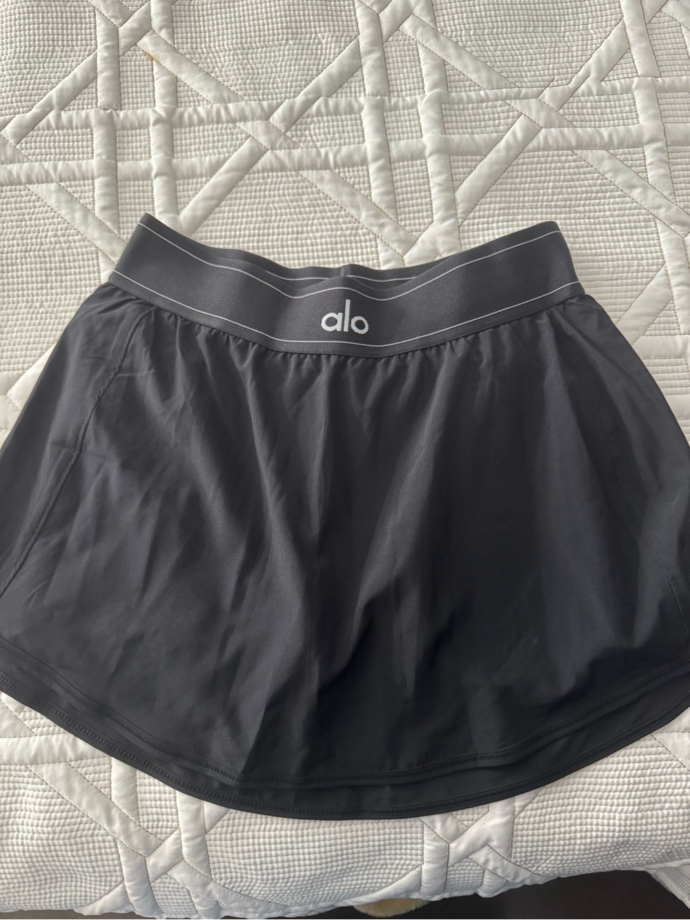 Alo match point tennis skirt